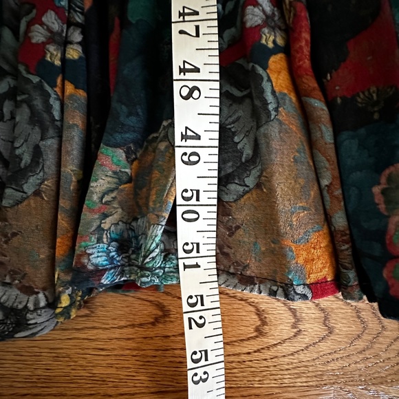 Soft Surroundings Multi-Colored Tiered Maxi Dress Medium - Picture 8 of 12